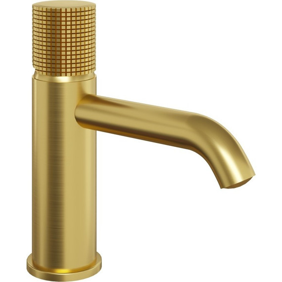 Смеситель для раковины Paini Cox Grip 7GPJ205O, золото матовое - фото 
