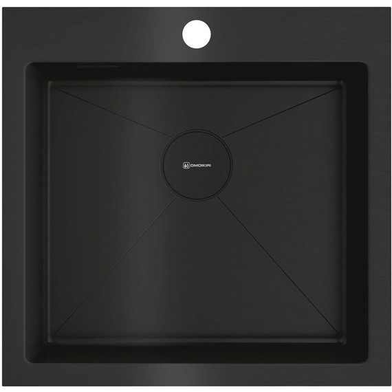 Кухонная мойка Omoikiri Akisame 51 GB 1,2 мм 4997013, графит, Цвет производителя: графит - фото 