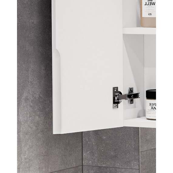 Зеркало-шкаф Mirsant Soho LED 60 см L - фото 6