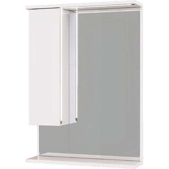 Зеркало-шкаф Mirsant Soho LED 60 см L - фото 2