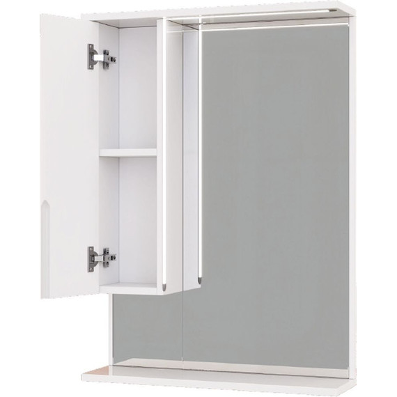 Зеркало-шкаф Mirsant Soho LED 60 см L - фото 3