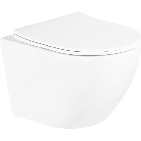 Инсталляция Ideal Standard Prosys Eco Frame M с подвесным безободковым унитазом BelBagno Uno BB3105CHR/SC - фото 3