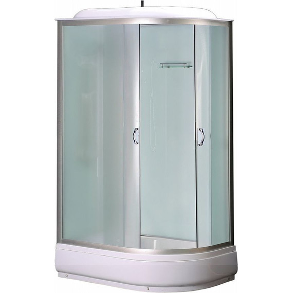 Душевая кабина Loranto 120x80 см CS-66120-20 L F, хром/матовое - фото 