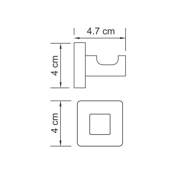 Крючок WasserKraft Dill K-3923 - фото 3