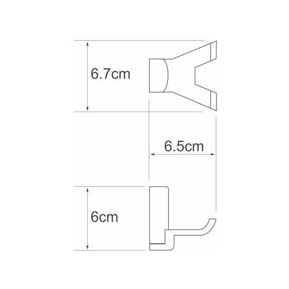 Двойной крючок WasserKraft Leine K-5023D - фото 3