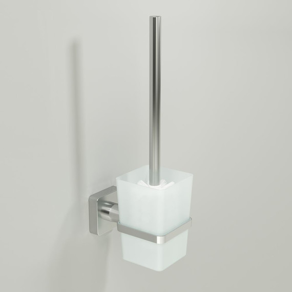 Ёршик для унитаза WasserKraft Rhin K-8727, цвет никель - фото 2