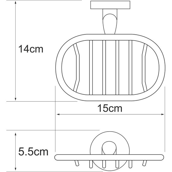 Мыльница WasserKraft Rhein K-6269 - фото 3
