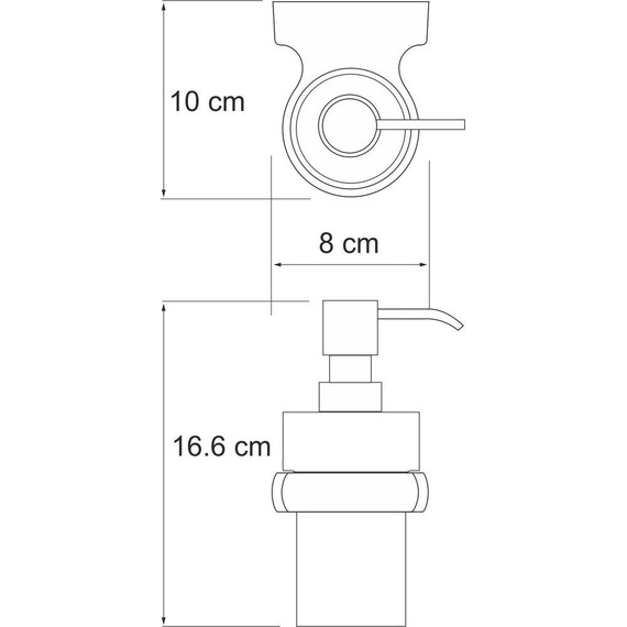 Дозатор для жидкого мыла WasserKraft Berkel K-6899 - фото 3