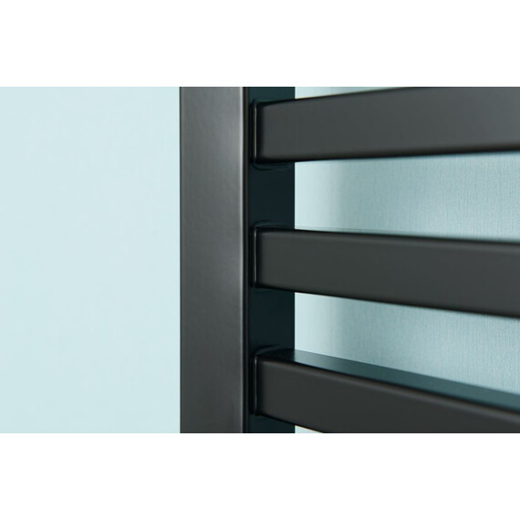 Полотенцесушитель электрический Сунержа Аркус 3.0 П16 1000x600 мм 31-5704-1060 L, чёрный матовый - фото 4