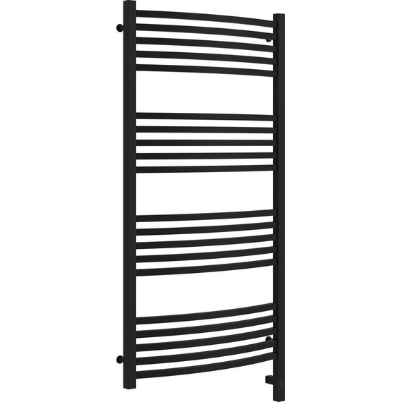 Полотенцесушитель электрический Сунержа Аркус 3.0 П20 1200x600 мм 31-5705-1260 R, чёрный матовый - фото 