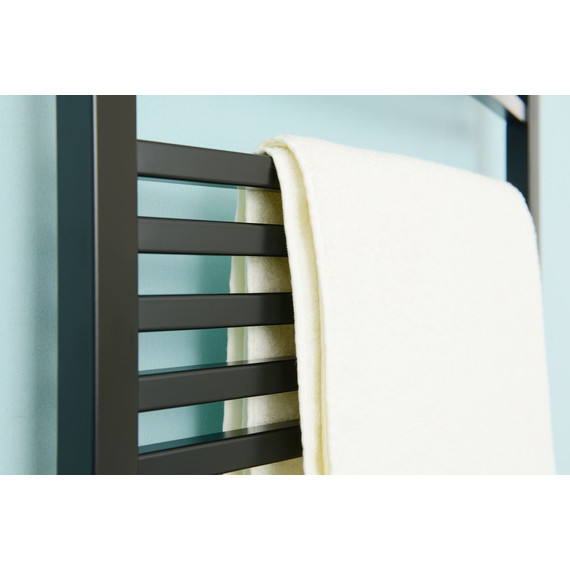 Полотенцесушитель электрический Сунержа Аркус 3.0 П20 1200x600 мм 31-5705-1260 R, чёрный матовый - фото 4