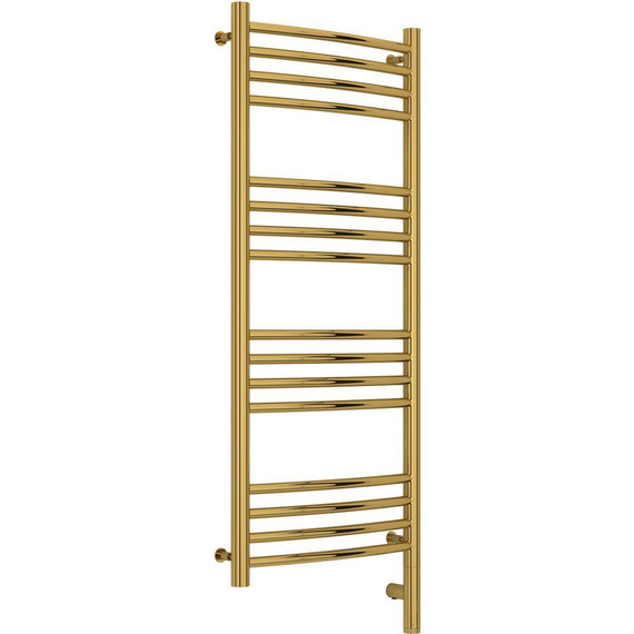Полотенцесушитель электрический Сунержа Богема 3.0 П16 1000x400 мм (выгнутая перемычка) 03-5803-1040 R, золото - фото 