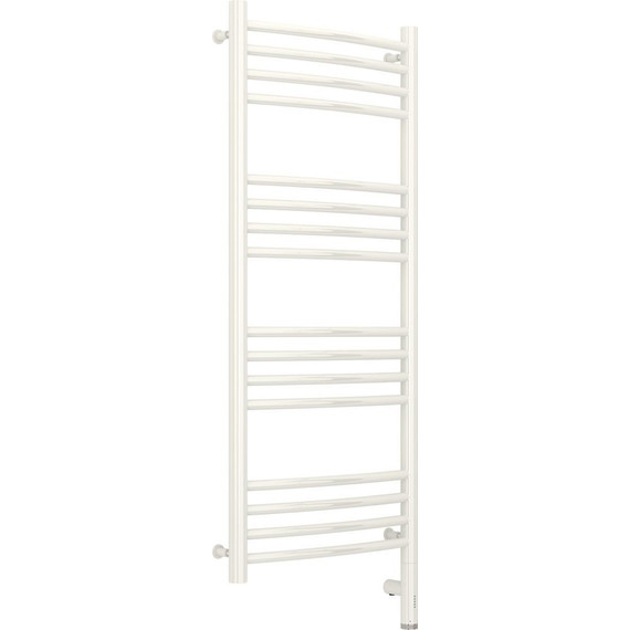 Полотенцесушитель электрический Сунержа Богема 3.0 П16 1000x400 мм (выгнутая перемычка) 12-5803-1040 R, белый - фото 