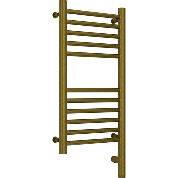 Полотенцесушитель электрический Сунержа Богема 3.0 П11 600x300 мм (прямая перемычка) 05-5805-6030 R, состаренная бронза - фото 