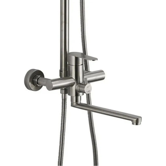 Душевая стойка Haiba HB24801, нержавеющая сталь - фото 4