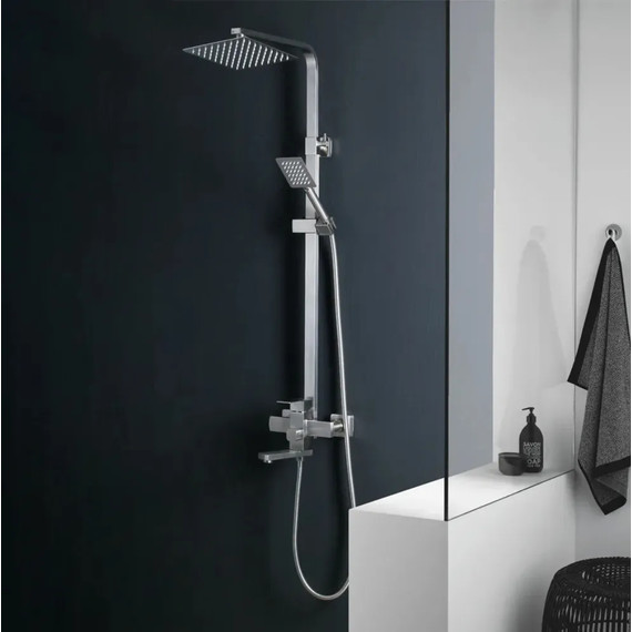 Душевая стойка Haiba HB24803, нержавеющая сталь - фото 6