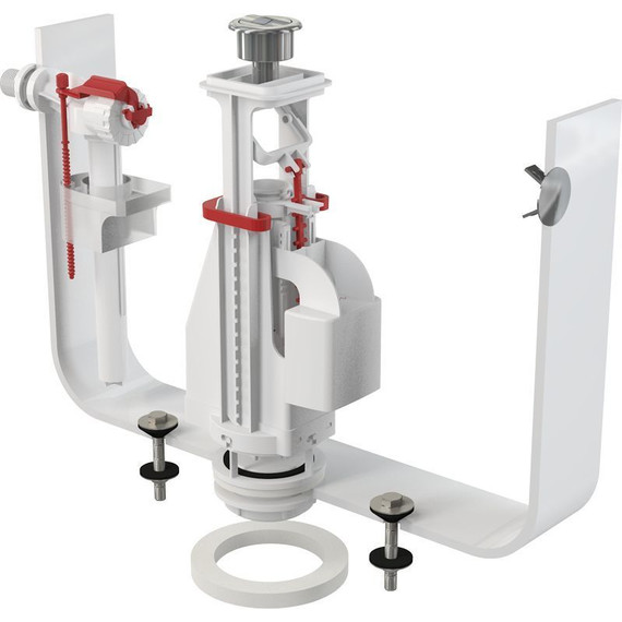 Выпускной комплект Alcadrain SA08A 1/2" CHROM - фото 