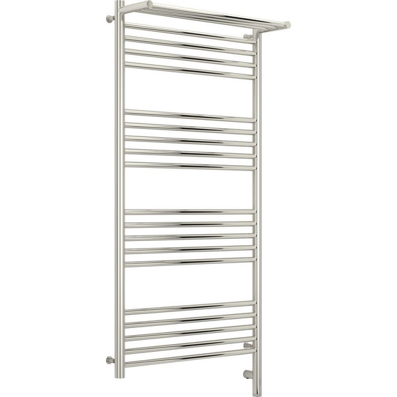 Полотенцесушитель электрический Сунержа Богема с полкой 3.0 П20 1200x600 мм (прямая перемычка) 00-5807-1260 R - фото 