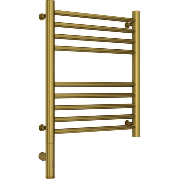 Полотенцесушитель электрический Сунержа Богема 3.0 П9 500x400 мм (прямая перемычка) 051-5804-5040 L, состаренная латунь - фото 