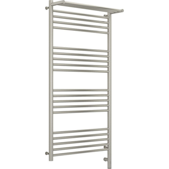 Полотенцесушитель электрический Сунержа Богема с полкой 3.0 П20 1200x600 мм (прямая перемычка) 071-5807-1260 R, сатин - фото 