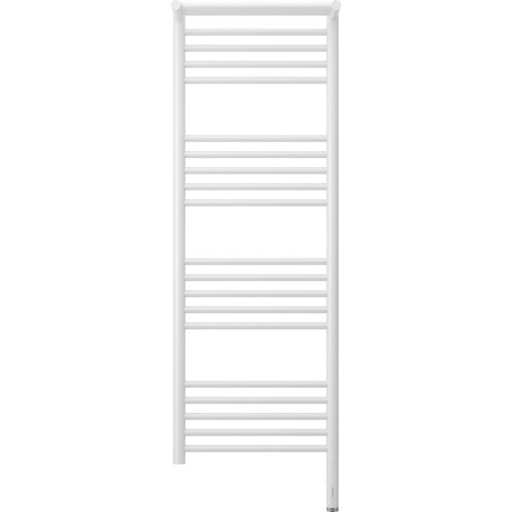 Полотенцесушитель электрический Сунержа Богема с полкой 3.0 П20 1200x400 мм (прямая перемычка) 12-5807-1240 R, белый - фото 2