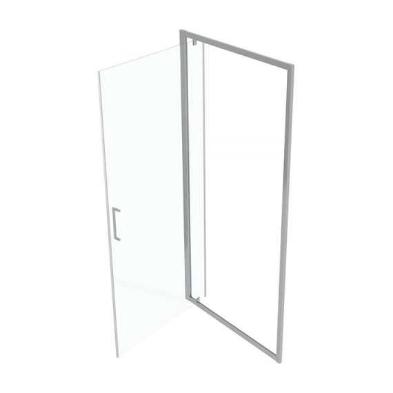 Душевая дверь Bravat Line 100 см, BD100.4111A, хром/прозрачное - фото 2