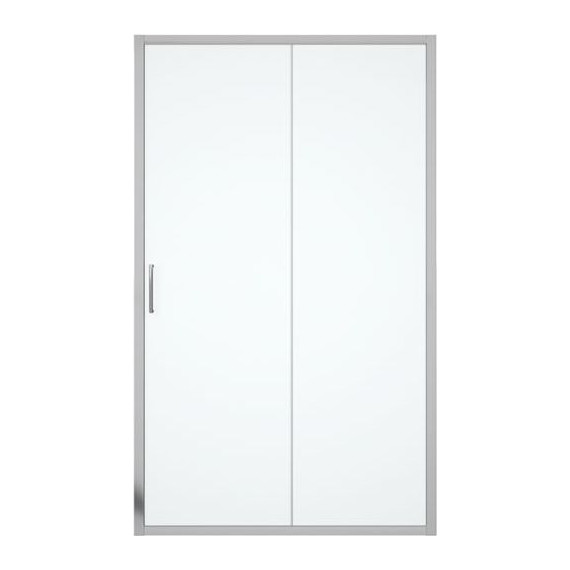 Душевая дверь Bravat Drop 120 см, BD120.4100A, хром/прозрачное - фото 