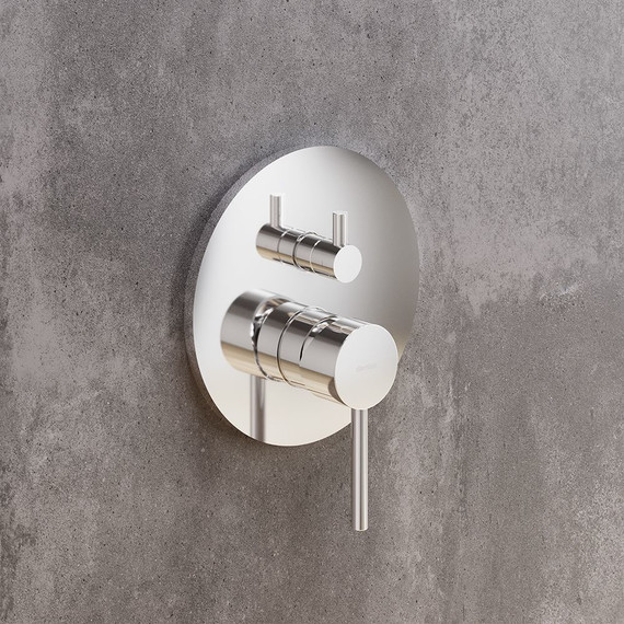 Смеситель для ванны Damixa Scandinavian Pure 367100000, Цвет производителя: хром - фото 3