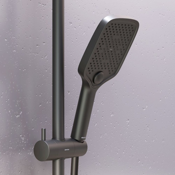 Душевая стойка Damixa Gala 953000300, черный - фото 5