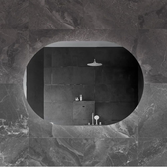 Зеркало Cezares Vague Led 110 см CZR-SPC-VAGUE-1100-700-MOV - фото 3