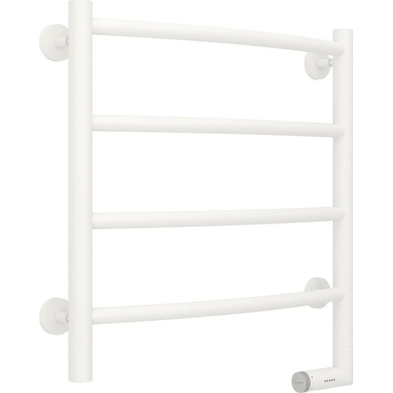 Полотенцесушитель электрический Сунержа Галант 2.0 П4 500x500 мм 30-5201-5050 R, белый матовый - фото 