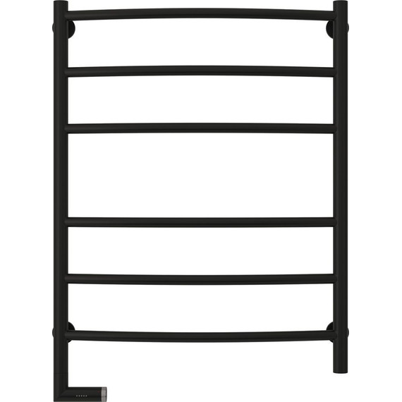 Полотенцесушитель электрический Сунержа Галант 2.0 П6 800x600 мм 31-5200-8060 L, чёрный матовый - фото 2