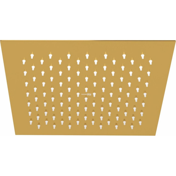 Верхний душ WasserKraft 250x250 мм A256, золото глянцевое - фото 