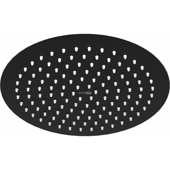 Верхний душ WasserKraft 248x248 мм A258, черный - фото 