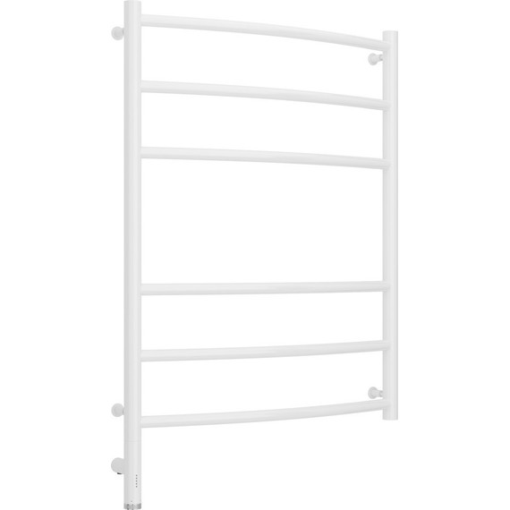 Полотенцесушитель электрический Сунержа Галант 3.0 П6 800x600 мм 12-5800-8060 L, белый - фото 