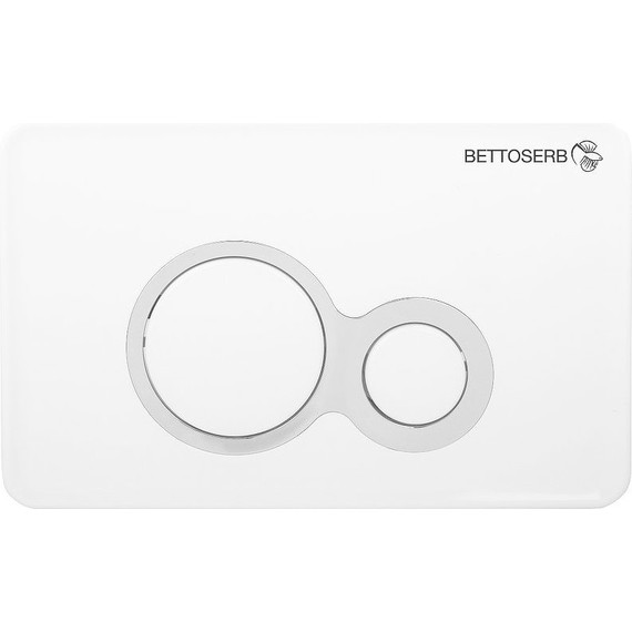 Кнопка смыва Pestan Bettoserb 40006458, белый глянцевый - фото 