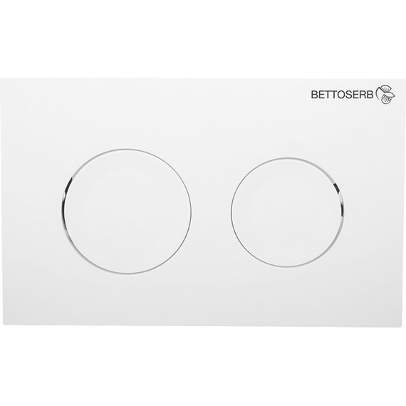 Кнопка смыва Pestan Bettoserb 40006466, белый глянцевый - фото 