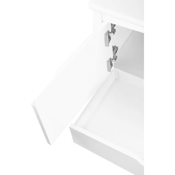 Тумба напольная с раковиной Pestan Lord 100 см LRD1000T-DR (раковина Dreja 100) белый - фото 5