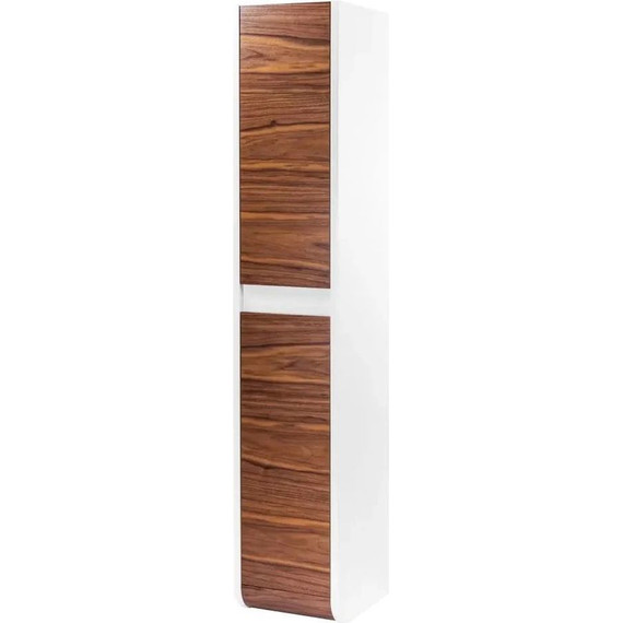 Пенал подвесной Pestan Vision 31 см VSN000P-L, дуб орех/белый - фото 