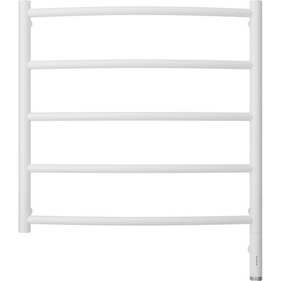 Полотенцесушитель электрический Сунержа Галант 3.0 П5 600x600 мм 30-5801-6060 R, белый матовый - фото 2