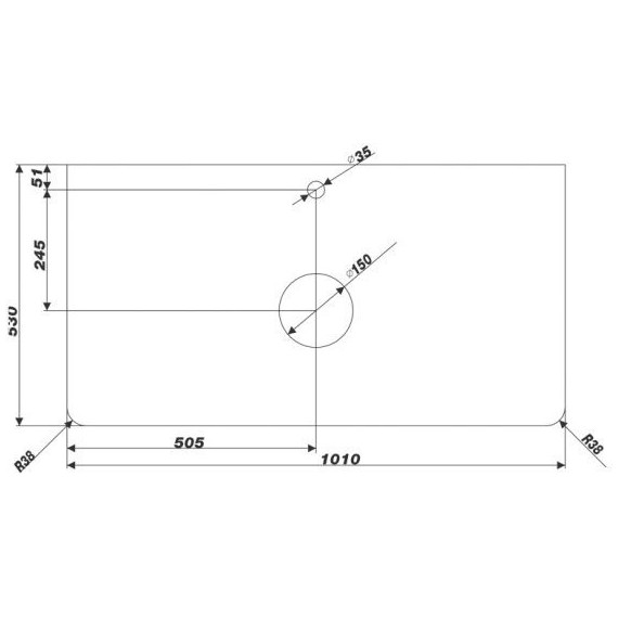 Столешница Mirsant Callacatta 100 см, белый мрамор - фото 2
