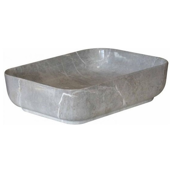 Раковина-чаша Mirsant SHELL-0619 50 см, Grey Light - фото 