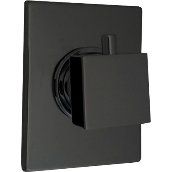 Переключатель потоков на три потребителя Paini Grazia 21PZ471, черный матовый - фото 