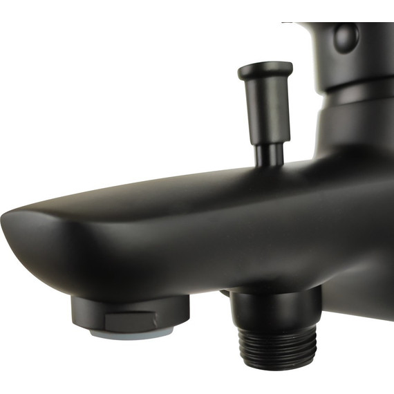 Смеситель для ванны Paini Laguna LAYO111, черный - фото 4