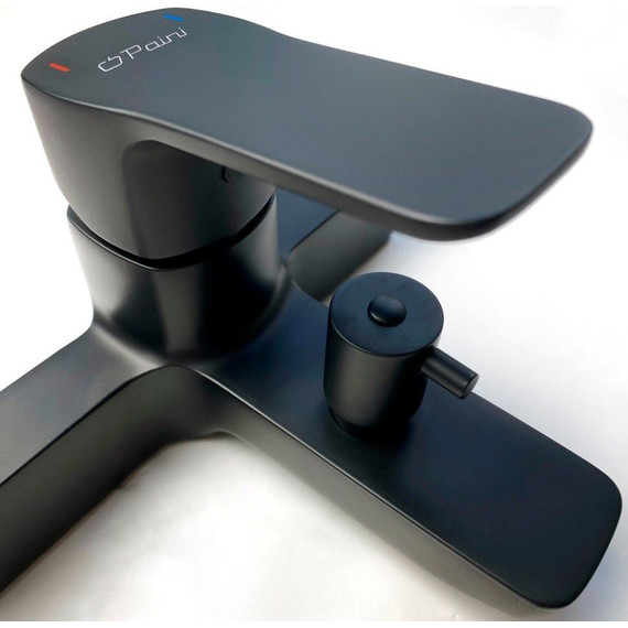 Смеситель для ванны Paini Viva Style P4YO111, черный - фото 7