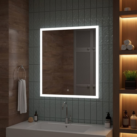 Зеркало Континент Sevilla Led 80 см ЗЛП549 - фото 2