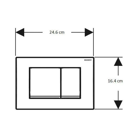 Инсталляция для подвесного унитаза Geberit Duofix Delta 458.163.21.1 - фото 6
