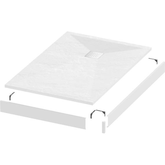 Панель для душевого поддона Grossman Strong 110x80 см GR-S1801101Q - фото 2