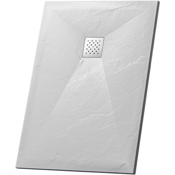 Поддон каменный Grossman Strong 110x90 см GR-S190110Q, белый матовый - фото 