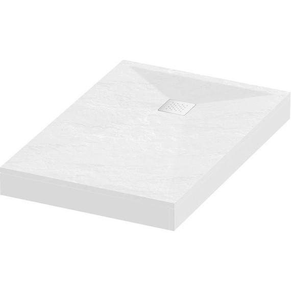 Поддон каменный Grossman Strong 110x90 см GR-S190110Q, белый матовый - фото 3